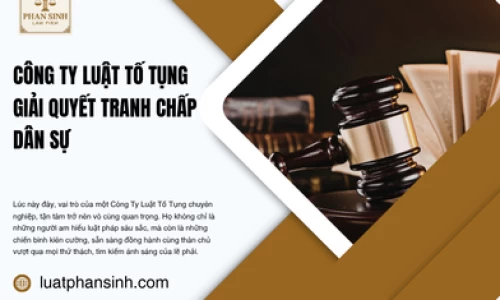 Công Ty Luật Tố Tụng Giải Quyết Tranh Chấp Dân Sự