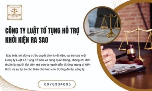 Công Ty Luật Tố Tụng Hỗ Trợ Khởi Kiện Ra Sao