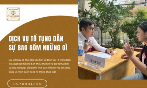 Dịch Vụ Tố Tụng Dân Sự Bao Gồm Những Gì