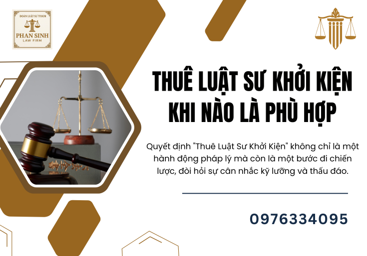 Khi nào nên cân nhắc Thuê Luật Sư Khởi Kiện?